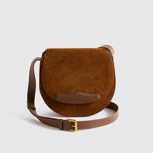 Quince Italian Suede Bag
